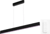 Philips Hue Ensis Pendant Lamp White and Color Black + Dimmer