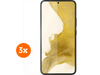 BlueBuilt Samsung Galaxy S22 Plus Panzerglas Dreierpack