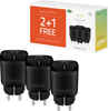 Hombli Smart Plug Schwarz 3er-Pack