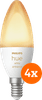 Philips Hue White Ambiance E14 4er-Pack