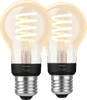 Philips Hue Filament Light White Ambiance Standard E27 2-pack