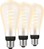 Philips Hue Filament White Ambiance Edison XL 3-pack