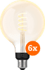 Philips Hue Filament White Ambiance Globe XL 6-pack