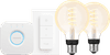 Philips Hue Filament White Ambiance Globe 2-pack Starter Pack