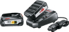 Bosch 18V 2.5Ah Battery (2x) and charger