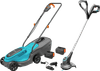 Gardena PowerMax 30/18V P4A Set + Gardena SmallCut 23/18V P4A Solo inkl. 4,0-Ah-Akku (2x)