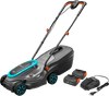 Gardena Battery Lawn Mower PowerMax 32/18V P4A incl. 2.5Ah battery (2x)