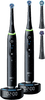 Oral-B iO 10 Schwarz und Schwarz Doppelpack + 4 Aufsteckbürsten