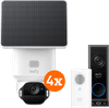 eufy SoloCam E42 4er-Pack + Video Doorbell E340 + Chime