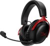HyperX Cloud III Wireless Gaming-Headset - Schwarz/Rot (PC, PS5, PS4)