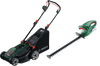 Bosch Rotak 18V2-43 (without battery) + Bosch EasyHedgeCut 18-45 Li (without battery)