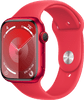 Apple Watch Series 9 4G 45 mm RED Aluminium Sportarmband S/M