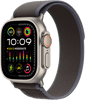 Apple Watch Ultra 2 4G 49 mm Trail Armband Schwarz/Blau M/L