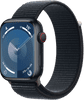 Apple Watch Series 9 4G 45 mm Mitternacht Aluminium Sport Loop