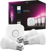 Philips Hue White and Color Starter Pack E27 3-pack + Bridge