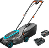 GARDENA PowerMax 32/18V P4A Solo + Bosch Starterset 18V 4,0 Ah