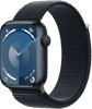 Apple Watch Series 9 45mm Midnight Aluminum Sport Watch Strap