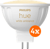 Philips Hue Spot White Ambiance MR16 4er-Pack