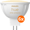 Philips Hue Spot White Ambiance MR16 6er-Pack