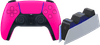 Kabelloser Controller Sony PlayStation 5 DualSense Nova Pink + BlueBuilt Ladestation