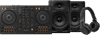 Pioneer DJ DDJ-FLX4 + Pioneer DJ HDJ-CUE1 + Pioneer DJ DM-50D Black