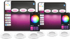 Philips Hue Recessed Spot Light Slim 6-pack - White and Color - 90mm - White
