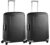 Samsonite S'Cure Spinner 69cm Duo Pack Black