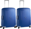 Samsonite S'Cure Spinner 69 cm Doppelpack Dark Blue