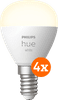 Philips Hue Spherical Light White E14 4-pack