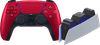 Sony PlayStation 5 DualSense Wireless Controller Volcanic Red + BlueBuilt Charging Dock