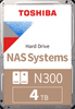 Toshiba N300 NAS Hard Drive 4 TB
