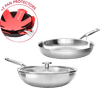 KitchenAid Multiply Frying Pan Set 28cm + Wok 28cm
