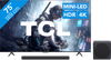 TCL QD Mini LED 75" T8D (2026) + TCL A65K