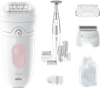 Braun Silk·épil 5 5-230 Weiß/Flamingo