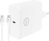 BlueBuilt Power-Delivery-Ladegerät 60 W Weiß + USB-C-Kabel Nylon Weiß 3 m
