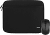 BlueBuilt Laptophülle Breite 30 cm 12 - 13 Zoll Schwarz + Nexum kabellose Maus