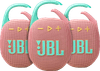 JBL Clip 5 Rosa 3er-Pack