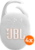 JBL Clip 5 White 4-pack
