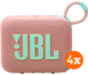 JBL Go 4 Rosa 4er-Pack