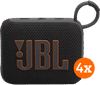 JBL Go 4 Black 4-pack