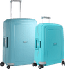 Kofferset Samsonite S'cure Spinner 55 + 69 cm Aqua Blue