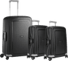 Samsonite S'cure Spinner 55 + 69 + 55 cm Black Kofferset