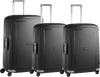 Samsonite S'Cure Spinner 69 + 75 + 69 cm Black Kofferset
