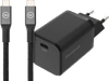 BlueBuilt Power Delivery Universal Charger 65W + USB-C Charging Cable (2m) Black