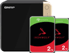 QNAP TS-464-8G + Seagate Ironwolf 2TB Doppelpack