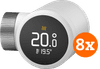Tado Smart Radiator Knob X 8-pack (Expansion)