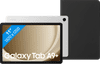 Samsung Galaxy Tab A9 Plus 11 Zoll 128GB Wi-Fi Silber + BlueBuilt Book Case Schwarz