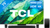 TCL QD Mini-LED 75C81B (2024) + Soundbar