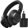 JBL Live 660NC Schwarz + BlueBuilt Quick-Charge-Ladegerät mit USB