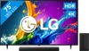 LG 75QNED80T6A (2024) + Soundbar